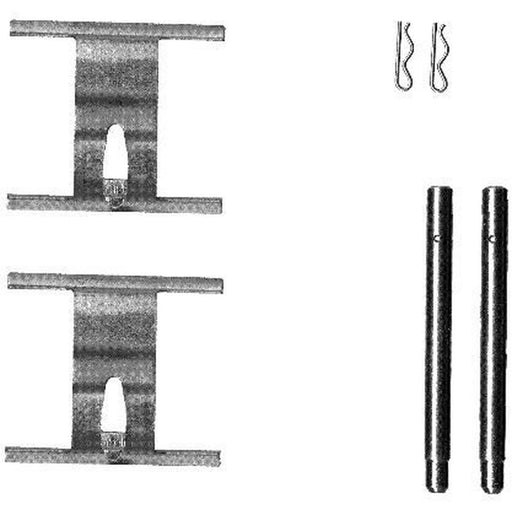 Mintex Brake Pad Accessory Fitting Kit Rear fits Audi Q7 2006-2015