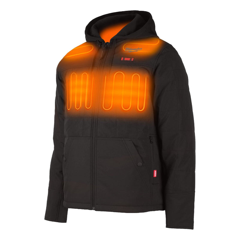 Milwaukee M12Hpjbl2-0(L) Heated Jacket Blk 4932480073 Milwaukee - Dynamic Drive