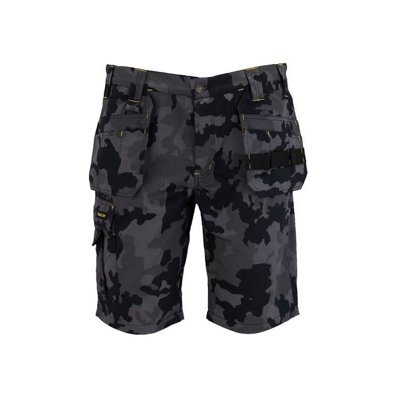 Stanley® Clothing Hanley Holster Shorts Black Camouflage Waist 36in STANLEY® Clothing - Dynamic Drive