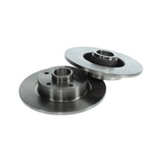 Bosch 2 x Solid Brake Discs fits Renault Grand Scénic III 2009-2016