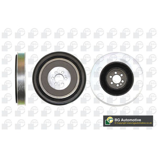 BGA Crank Shaft Belt Pulley fits Alfa Romeo 156 1997-2005 2.4