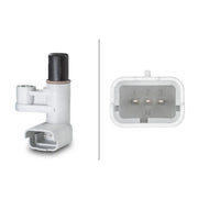 Hella Camshaft Position Sensor 6PU 009 121-361