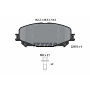 Textar Front Brake Pad Set 2280301