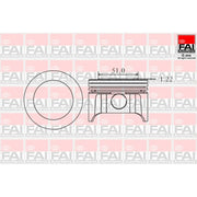 FAI Piston Cylinder Bore = PK9-000