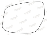 Summit Stick-On Standard Mirror Glass fits Nissan Pulsar 14 on RHS Summit - Bars 4 Cars