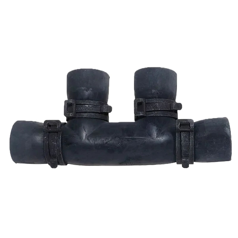 Alde 4 Way Rubber Connector with Mounted Banding Clips