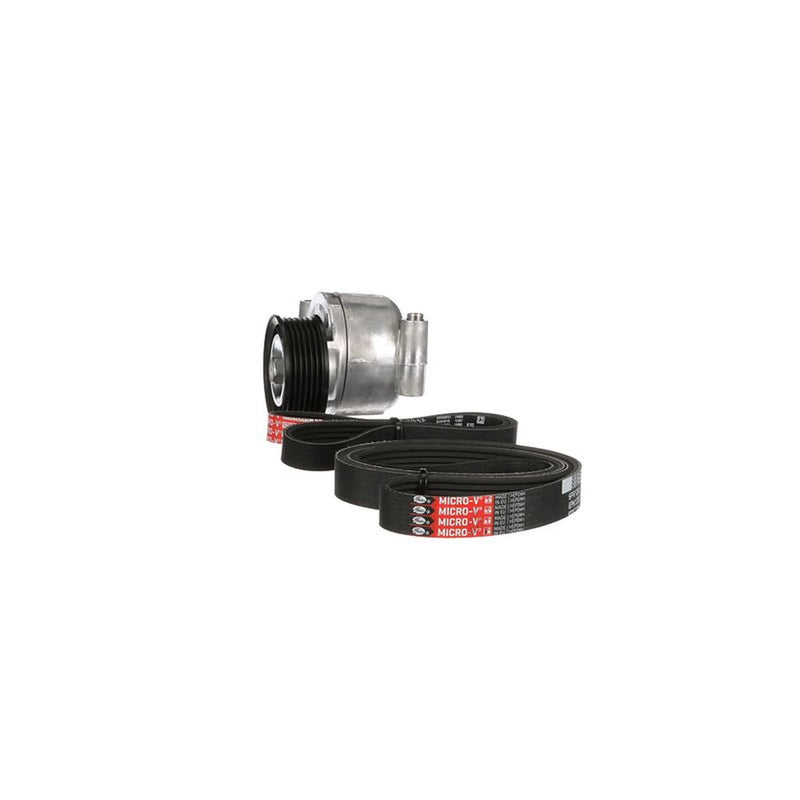 Gates V-Ribbed Belt Set fits Ford C-Max 2007-2010 1.8 2.0