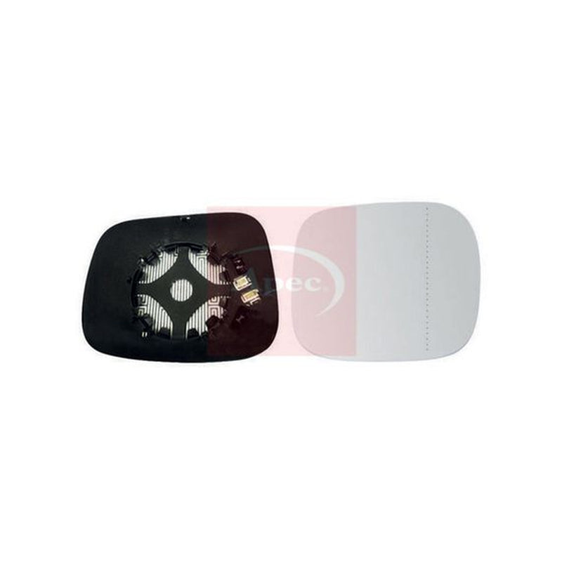 Apec Exterior Wing Mirror Glass Right fits Volvo XC70 II 2007-2016 2.4 3.2