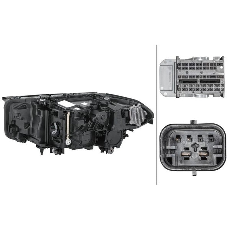 Hella Headlight Headlamp LED Right fits BMW 5 2016-2023