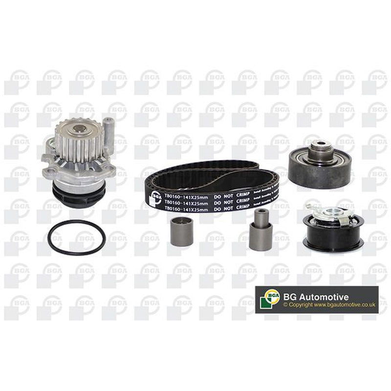 BGA Timing Belt & Water Pump Kit fits Audi A3 1996-2001 1.9