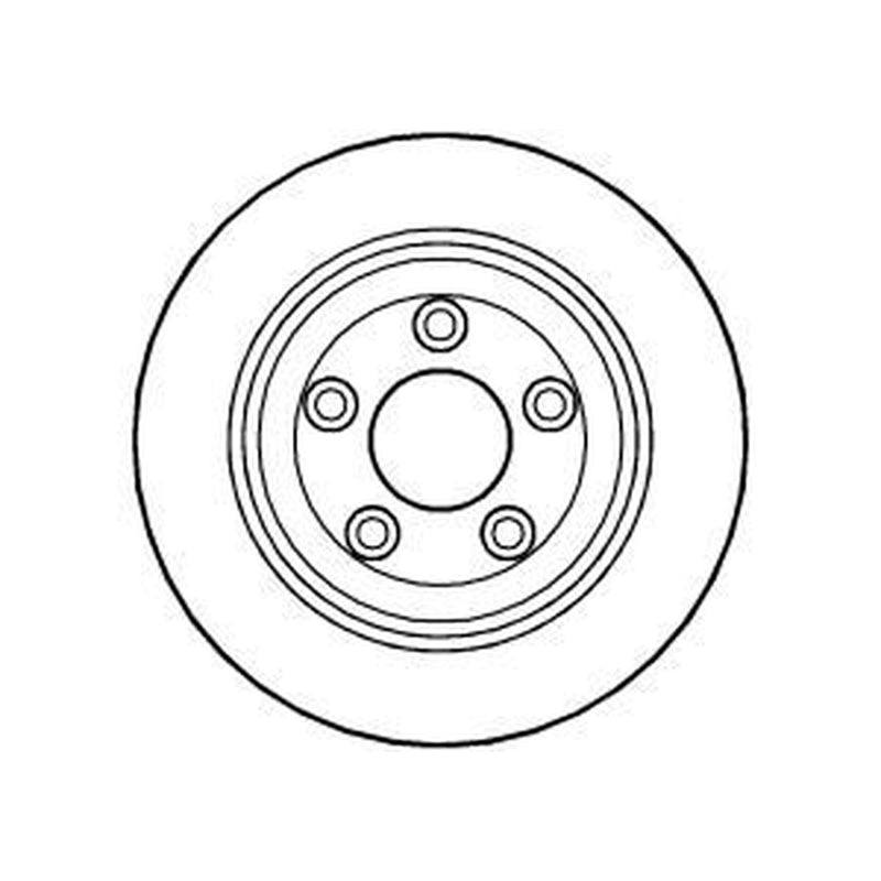 Abtex Rear Brake Discs & Pads fits Jaguar S-Type II 1999-2008 2.7 3.0 4.0 4.2