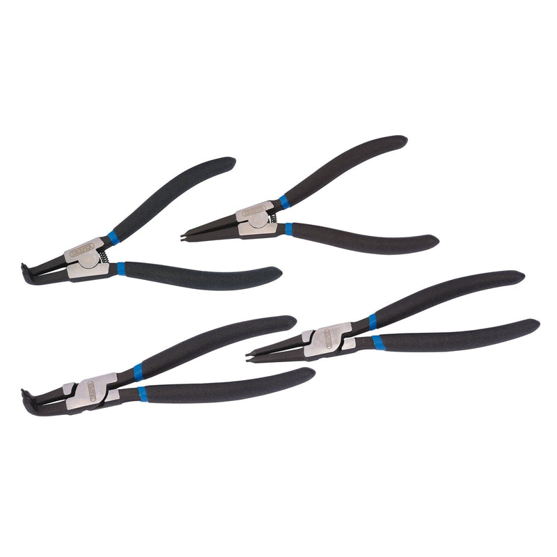 Draper Internal and External Circlip Pliers Set (4 Piece) 38999 Draper - Dynamic Drive