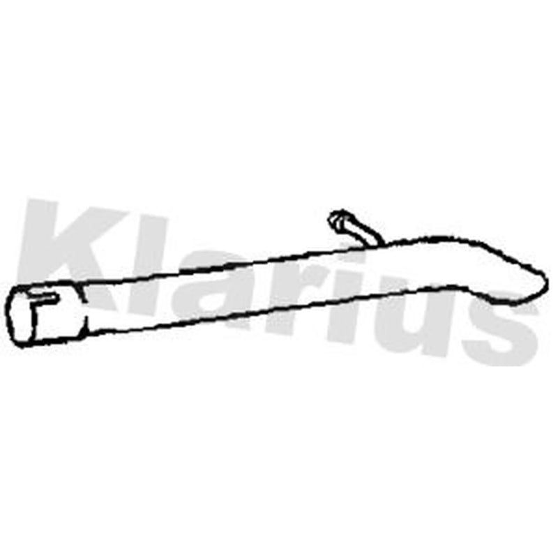 Klarius Exhaust Pipe OD fits Ford Focus III Turnier 2012-2020 1.0