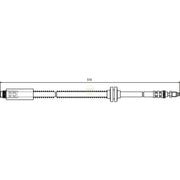 NAPA Brake Hydraulic Hose Line Front fits Citroën Dispatch I 1995-2006 1.9 2.0