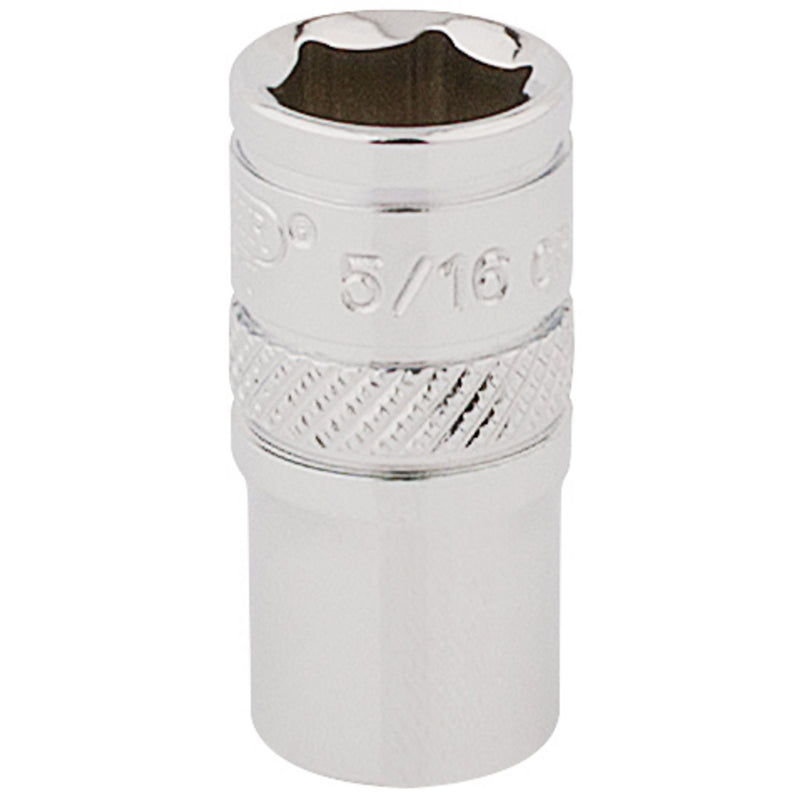 Draper HI-TORQ 6 Point Socket, 1/4" Sq. Dr., 5/16" 48670 Draper - Dynamic Drive