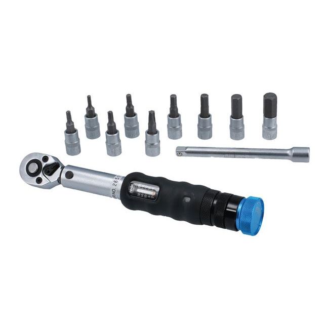 Laser LTR Torque Wrench Set 1/4"D 2-20Nm 8383 Laser - Dynamic Drive