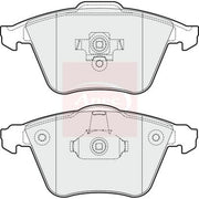 Apec Front Brake Pad Set fits Opel Signum 2005-2008 2.8