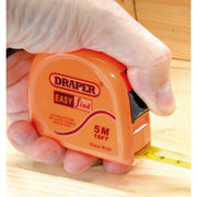 Draper Measuring Tape, 5m/16ft x 19mm, Blue 75881 Draper - Dynamic Drive