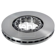 Febi 2 x Internally Vented Rear Brake Discs 105974