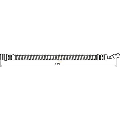 NAPA Brake Hydraulic Hose Line Front NBH1181
