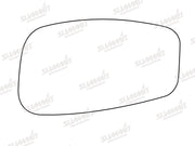 Summit Stick-On Standard Mirror Glass fits Fiat Stilo RHS Summit - Bars 4 Cars