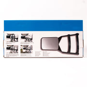 2x Caravan Towing Mirrors Car Van Wing Mirrors Extension Mirror Pair Flat Glass Ring Automotove  - Dynamic Drive