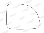 Summit Stick-On Standard Mirror Glass fits Renault Clio RHS Summit - Bars 4 Cars