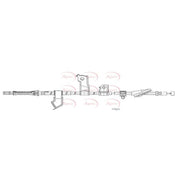 Apec Handbrake Cable Right Rear CAB1212