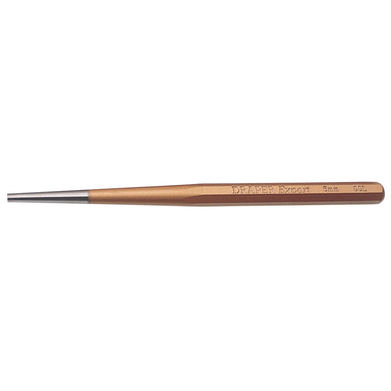 Draper Long Taper Pin Punch, 5 x 225mm 13416 Draper - Dynamic Drive