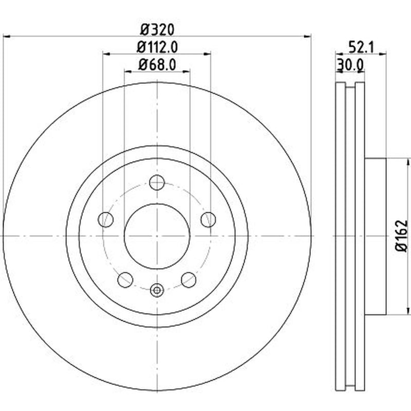 DON Front & Rear Brake Discs & Pads fits Audi Q5 2008-2017 2.0 3.0 3.2