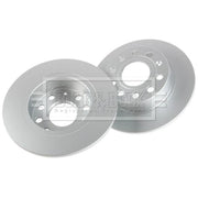 Borg & Beck Front & Rear Brake Discs & Pads fits VW Jetta IV 2010-2017 1.8 2.5