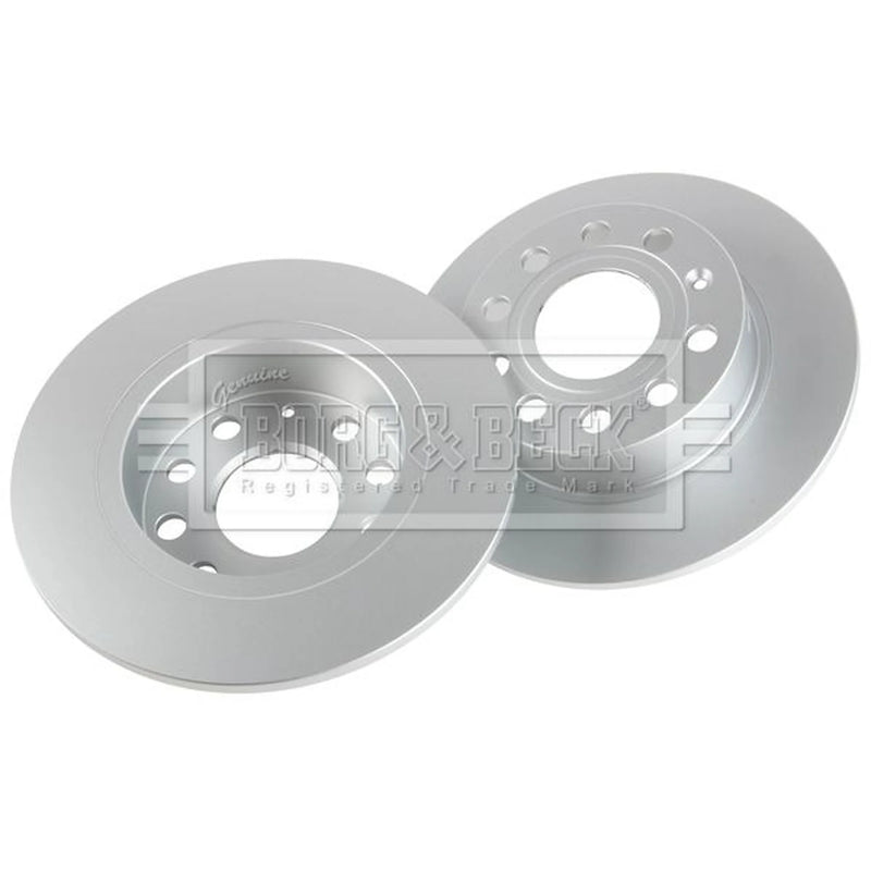Borg & Beck Front & Rear Brake Discs & Pads fits VW Jetta IV 2010-2017 1.8 2.5