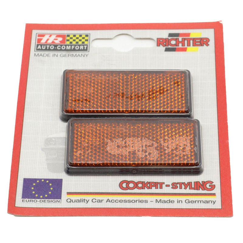 Red Triangular Reflector for Safety on Caravans and Motorhomes Nova - Dynamic Drive