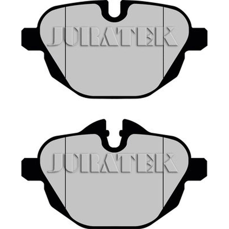 Juratek Rear Brake Vented Discs & Pads fits BMW 5 2009-2017