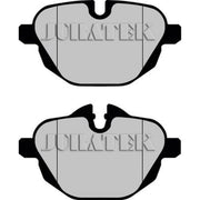 Juratek Front & Rear Pads fits BMW 5 2009-2017