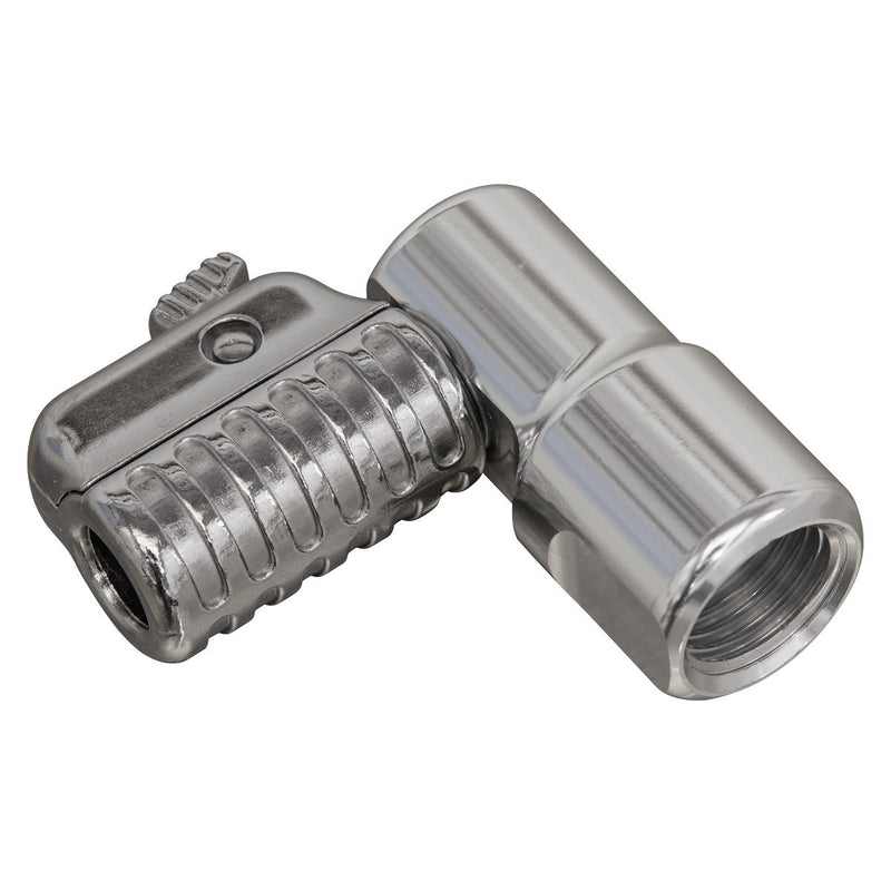 Sealey 90 Angled Swivel Tyre Inflator Clip-On Connector 1/4"BSP(F) PCL6A Sealey - Dynamic Drive