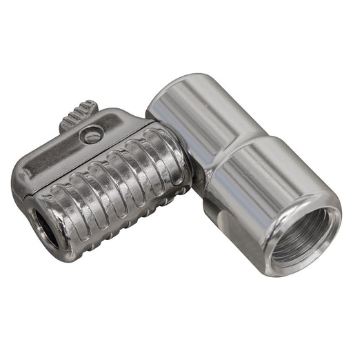 Sealey 90 Angled Swivel Tyre Inflator Clip-On Connector 1/4"BSP(F) PCL6A Sealey - Dynamic Drive