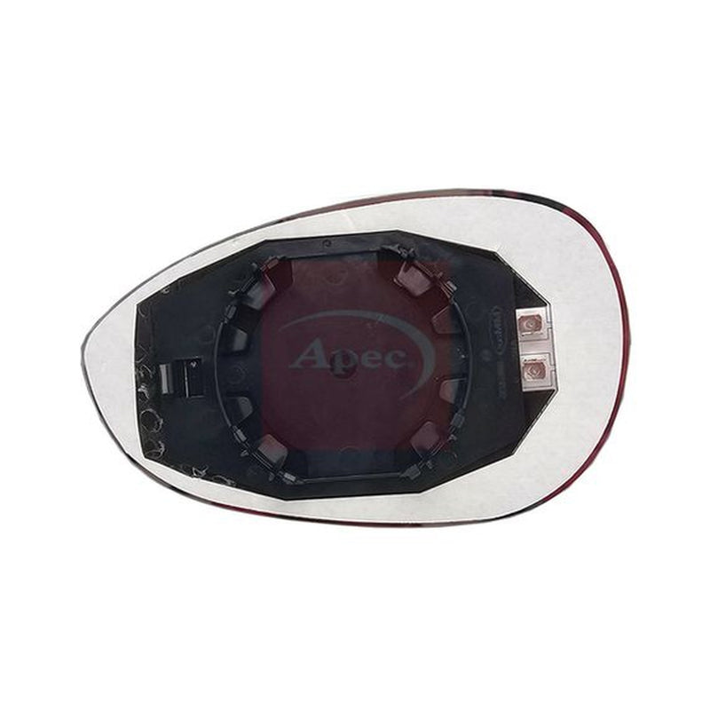 Apec Exterior Wing Mirror Glass Right fits Abarth 500 / 595 / 695 2008 on 1.4