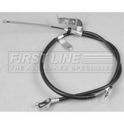 First Line Handbrake Cable Left Rear fits Citroën C1 II 2014-2021 1.0 1.2
