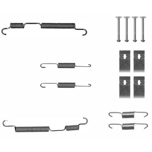 Mintex Brake Shoe Accessory Kit Rear fits Kia Picanto II 2011-2017 1.0 1.2