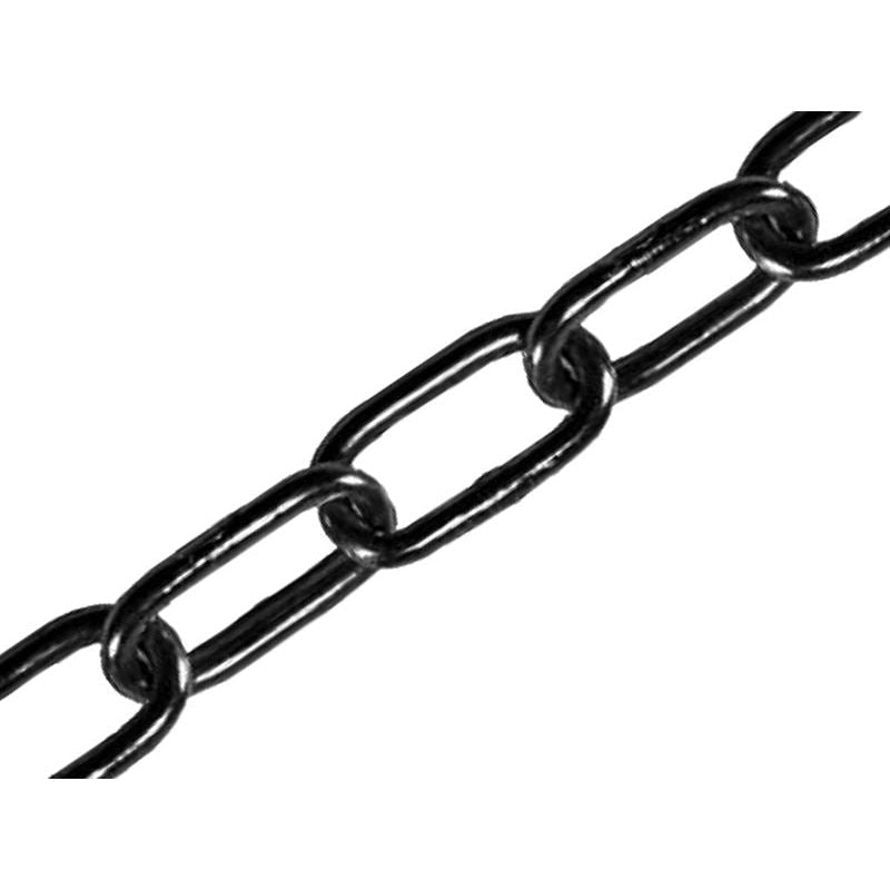 Faithfull Black Japanned Chain 2.5mm x 2.5m - Max. Load 50kg Faithfull - NN4 Online