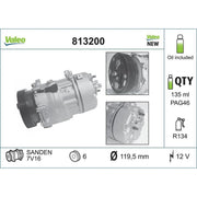 Valeo Air Conditioning Compressor 813200
