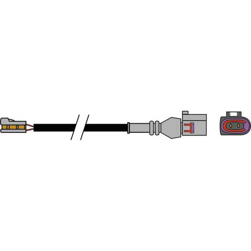 Abtex Brake Pad Wear Sensor Front fits Audi A3 2012-2020 1.0 1.2 1.4 1.5 1.6 1.8