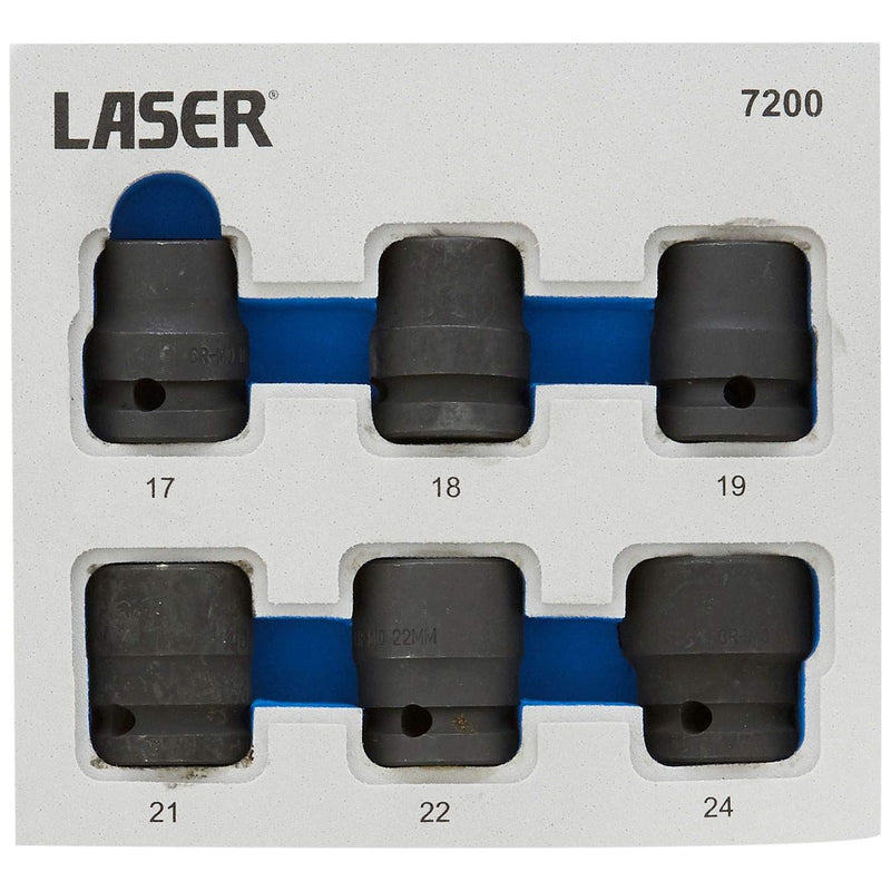 Laser Damaged Nut/Bolt Remover Tools 1/2"D 6pc 7200 Laser - Dynamic Drive