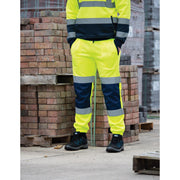 Tough Grit Hi-Vis 2-Tone Jogger Yellow/Navy XXL Tough Grit - Dynamic Drive