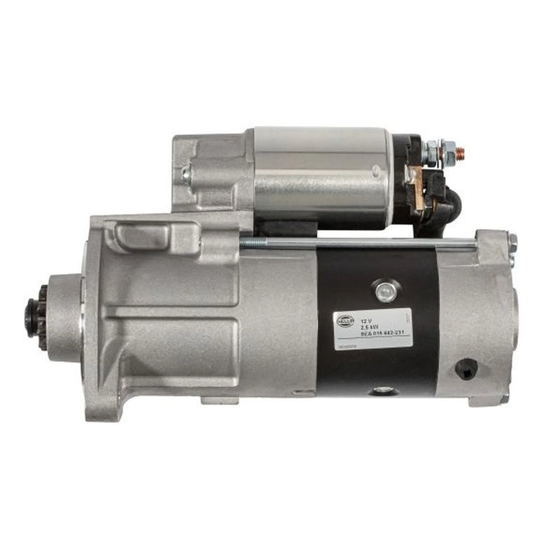 Hella Starter Motor 12V 2.5kW 9 Teeth
