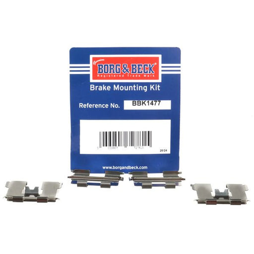 Borg & Beck Brake Pad Accessory Fitting Kit Rear BBK1477