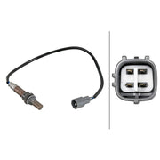 Hella O2 Lambda Oxygen Sensor Left Front fits Toyota Avensis Verso 2001-2009 2.0