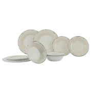 Gimex Stone Line Tableware Sand 12 Pieces Gimex - Dynamic Drive