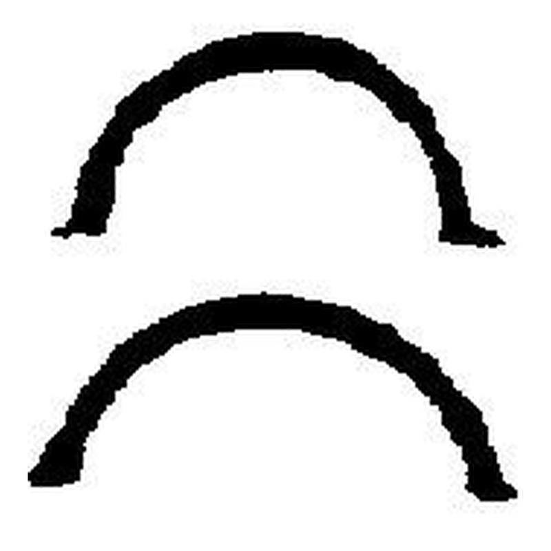 BGA Oil Sump Gasket Set Wide Thick fits Nissan Almera 1995-2000 2.0